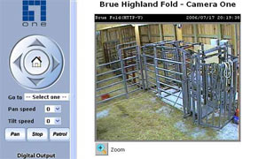 camera interface controls